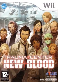 Trauma Center: New Blood PAL Wii  box art